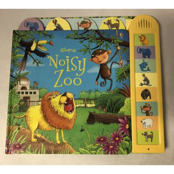 Usborne Noisy Zoo Board Sound Book - Picture 1 of 6